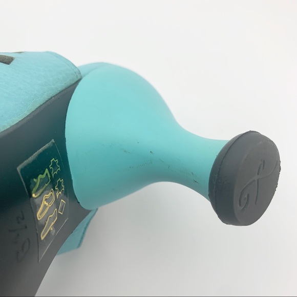 John Fluevog Turquoise Heels - Picture 12 of 14